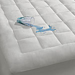 Madison Park Cloud Soft Plush Waterproof Quilted Mattress Pad Twin White New Clearance