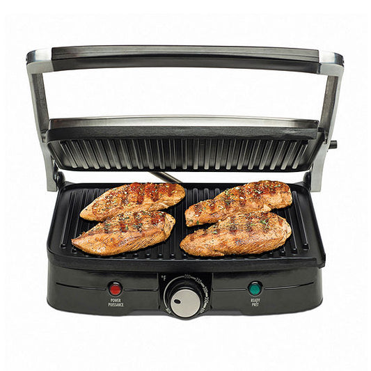 Hamilton Beach Panini Press & Indoor Grill Shop all Hamilton Beach  Model #25334-MX New Slightly damaged package