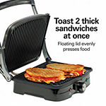 Hamilton Beach Panini Press & Indoor Grill Shop all Hamilton Beach  Model #25334-MX New Slightly damaged package