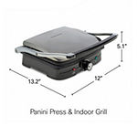 Hamilton Beach Panini Press & Indoor Grill Shop all Hamilton Beach  Model #25334-MX New Slightly damaged package