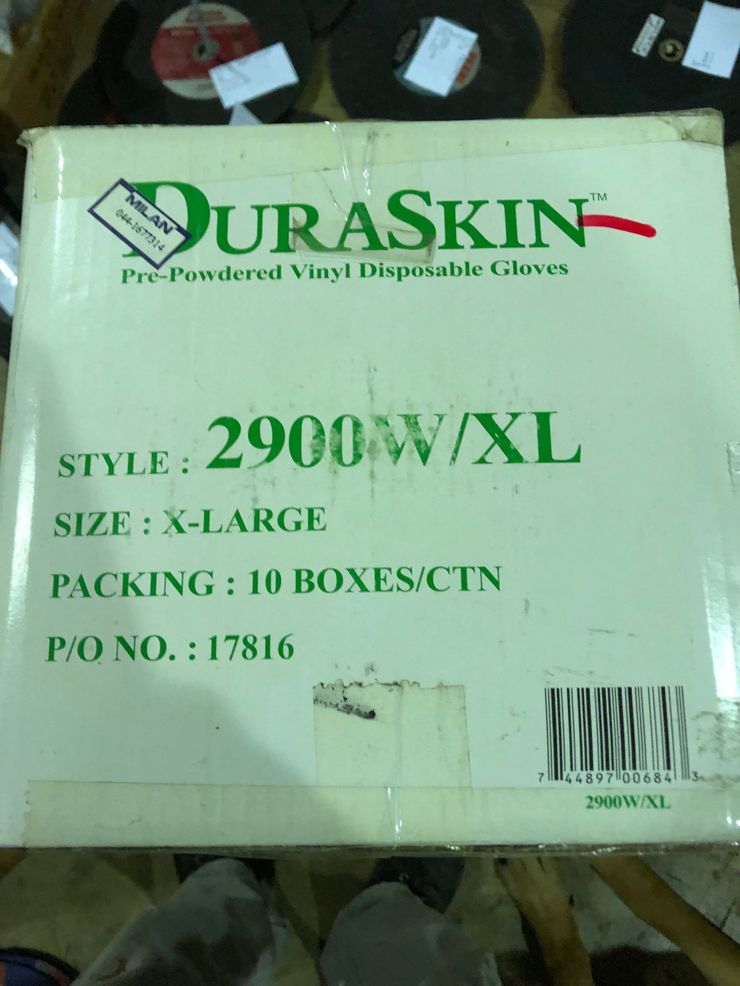 Disposable Gloves Vinyl Duraskin