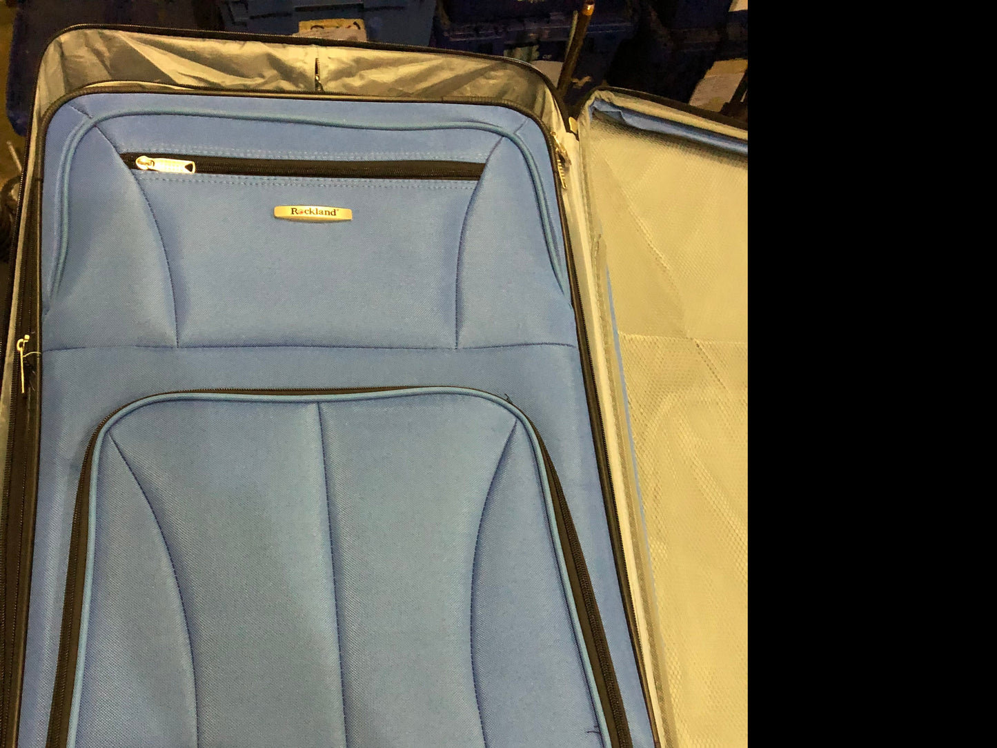 Rockland Journey 4-pc. Luggage Set Blue. New Closeout item from JC Penney