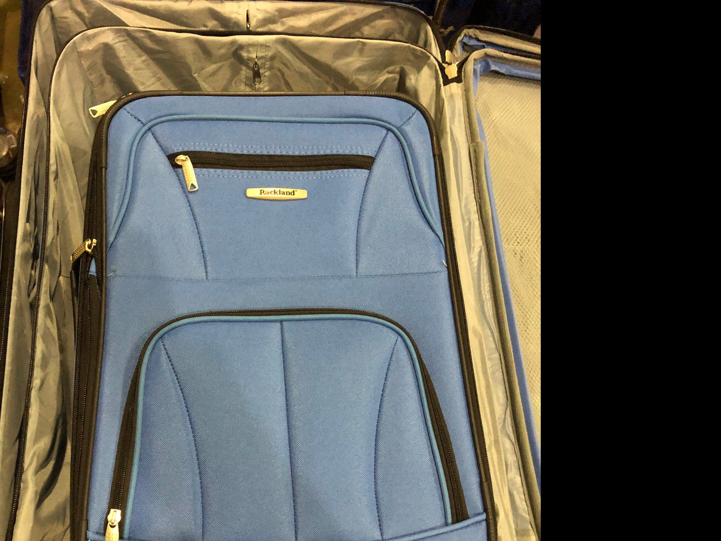 Rockland Journey 4-pc. Luggage Set Blue. New Closeout item from JC Penney