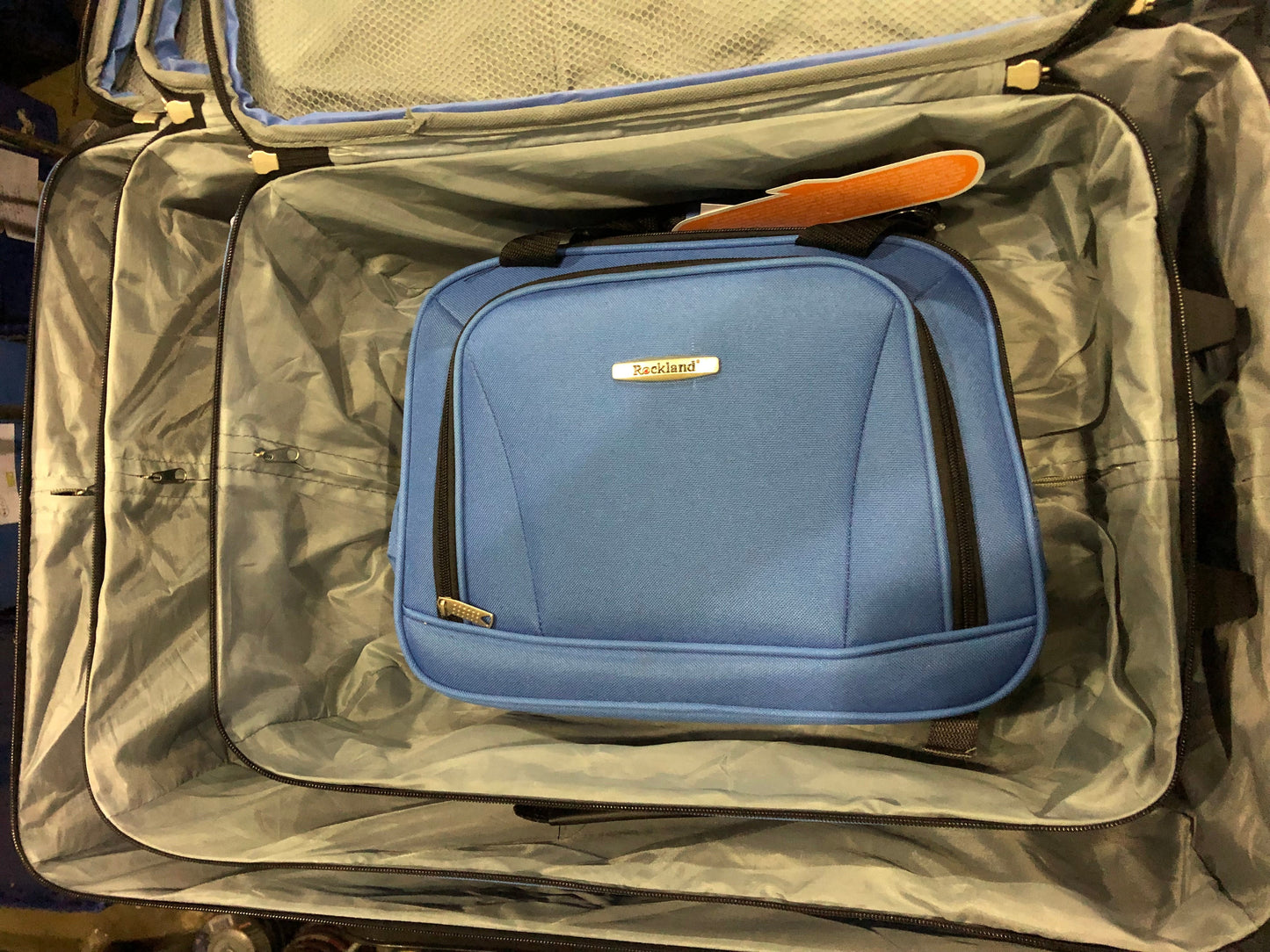 Rockland Journey 4-pc. Luggage Set Blue. New Closeout item from JC Penney