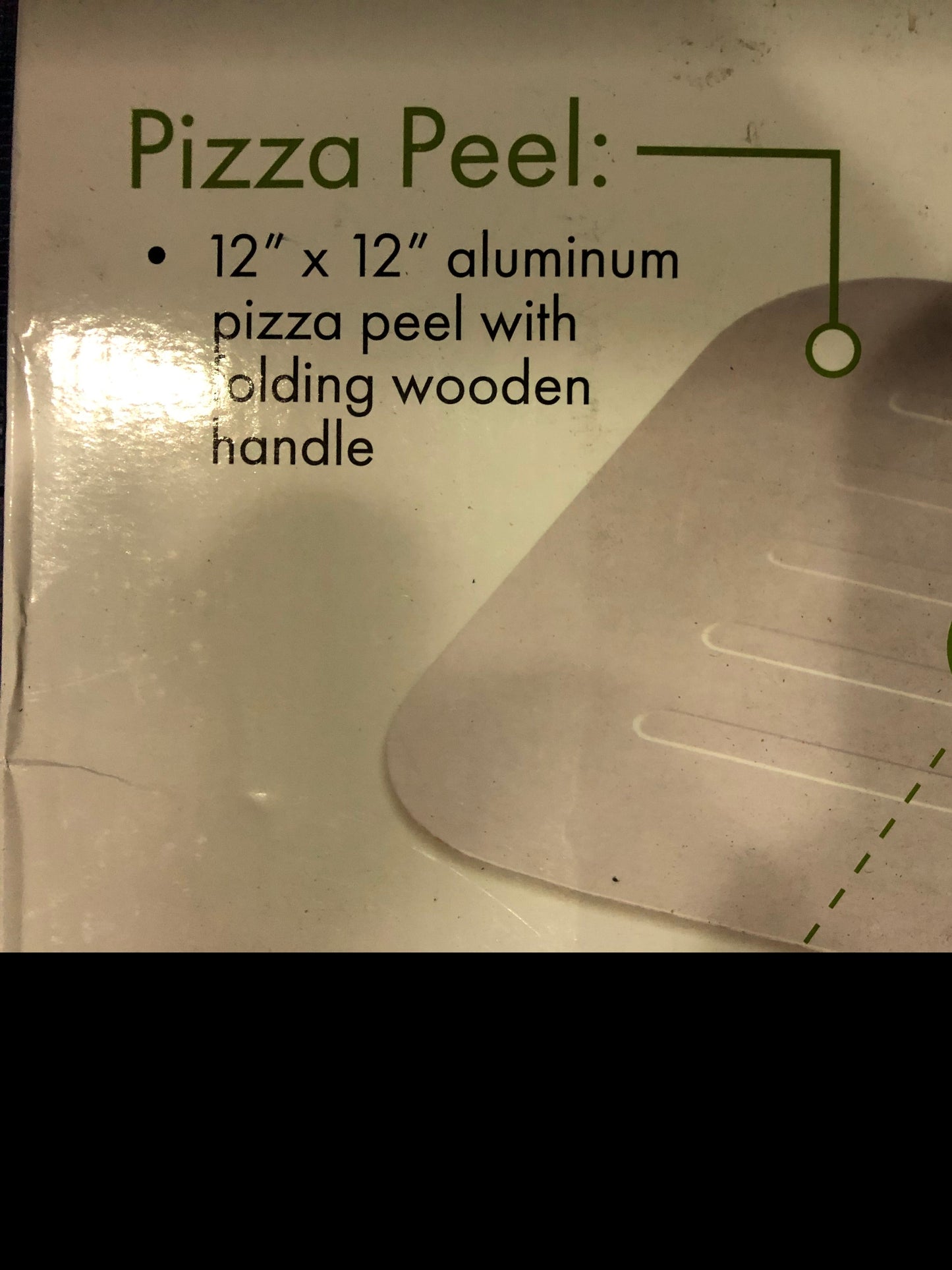 Cuisinart Cpp-1012 Aluminum Pizza Peel, 12 inches, Silver color